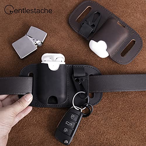 Gentlestache Zippo Pouch For Belt, Leather Zippo Pouch Case, Airpods Case Cover, Lighter Pouch For Belt #TOP5