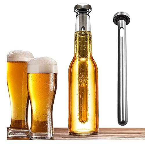 Bierkoelingstok 2 stks, roestvrijstalen bar stick dranken koeler, draagbare koelkast voor koeling drankjes, geschikt… - Afbeelding 4