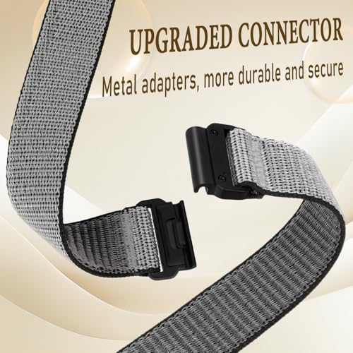 Correa de Nylon Sport para Garmin Fenix 22 mm miniatura 4