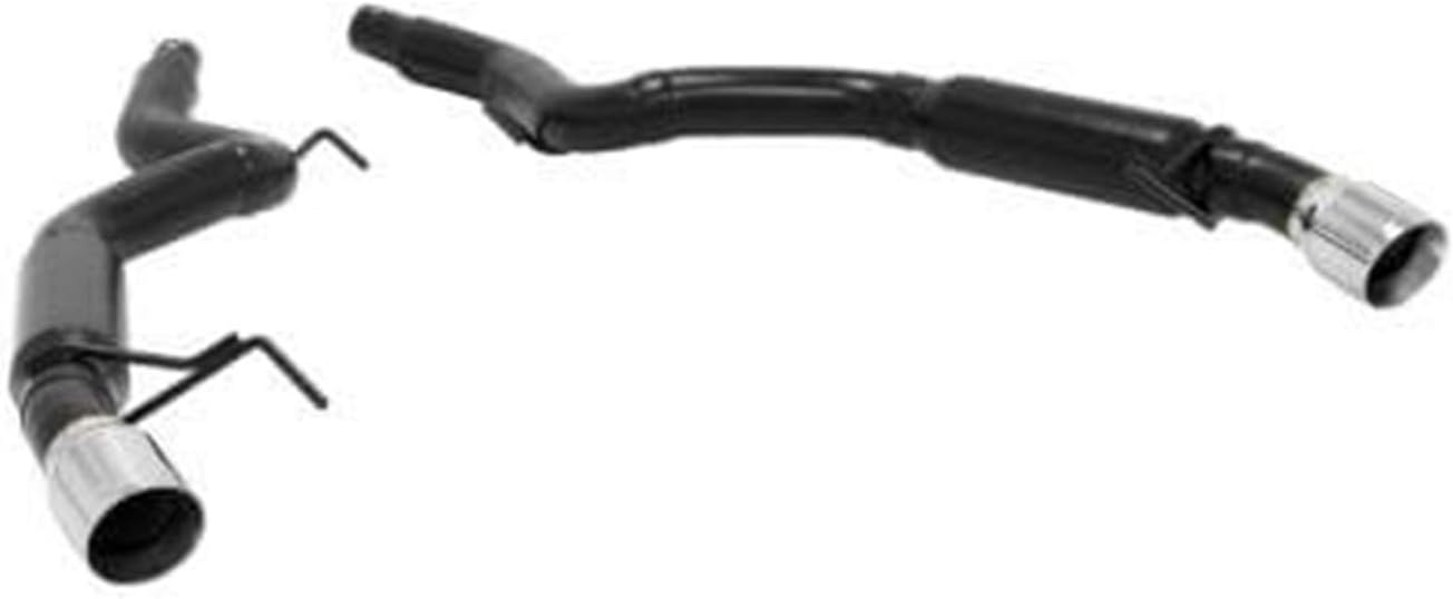 Flowmaster 817732 Outlaw Axle-Back Exhaust Kit 3 Inch 409 Stainless Steel 4 Inch Black Ceramic Coated 304 Stainless Tips Compatible with 2015-2017 Ford Mustang GT 5.0L Coupes & Convertibles