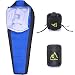 Terra Hiker Winter Sleeping Bag, Mummy Sleeping Bag for Camping, Traveling, Hiking and Other Outdoor Activities (Blue)