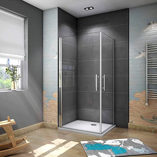 Mampara Ducha 70 X 70 Abatible Marca AICA SANITARIOS