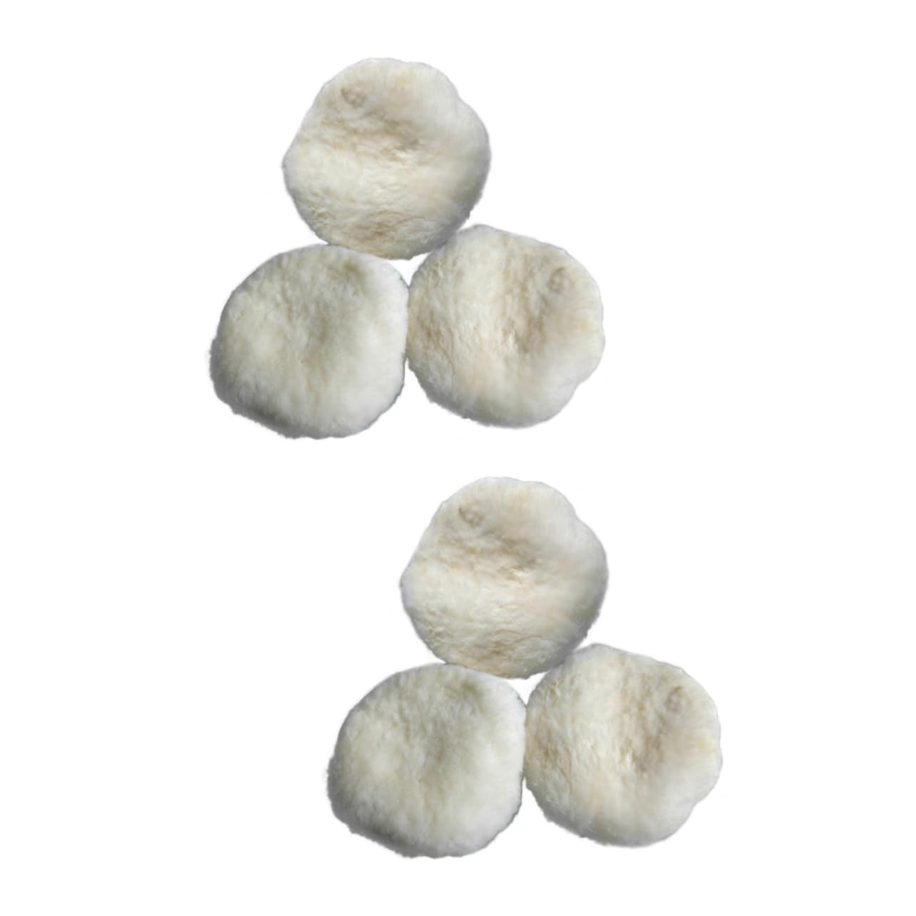 SOLUSTRE 6stücke Teiliges Wollpolierpad Für Effektives Schneiden Und Polieren Hochwertige Buffing Pads Für Langlebig Und Einfach Zu Verwenden