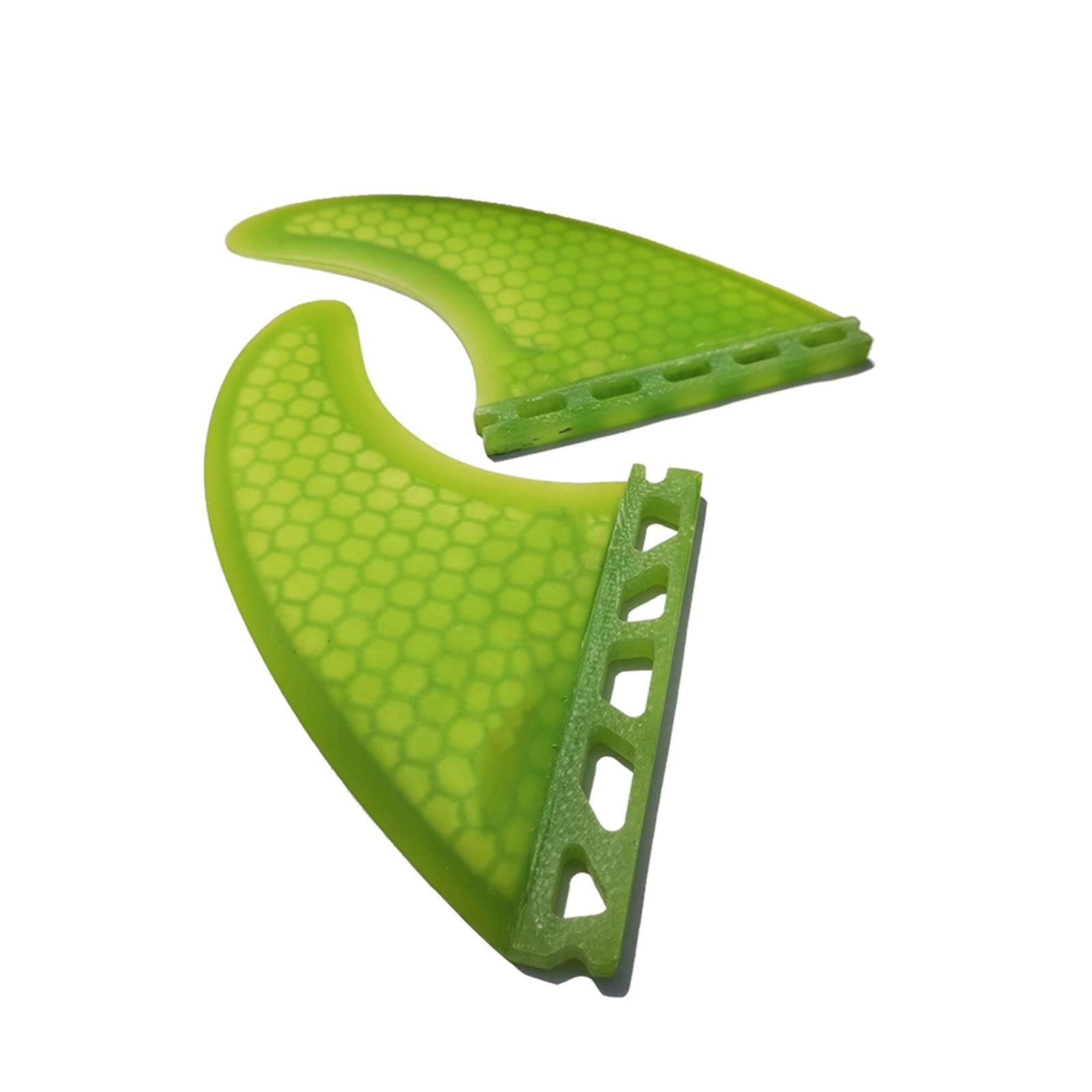 Elektryczna deska surfingowa, 5 SZTUK Surfboard Ogon Rudder Zielony Honeycomb Włókno-szklane Płetawki Paddle Board Fin Wymiana