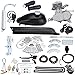 Samger Samger 2 tiempos Kit Motor de Bicicleta Gas Motor Kit de Conversión de Bicicleta (Plata, 80CC)