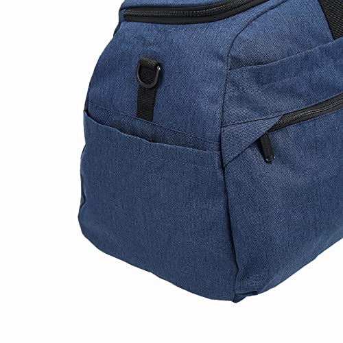 Champion No. 67911 Drew Boston Bag, 10.9 gal (43 L), Removable Shoulder Strap, Navy4