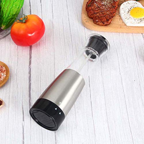 Hemoton Moedor de Sal E Pimenta 100Ml Em Aço Inoxidável Saleiro Manual Moinho de Especiarias Garrafa