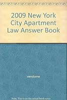 2009 New York City Apartment Law Answer Book 1933692936 Book Cover