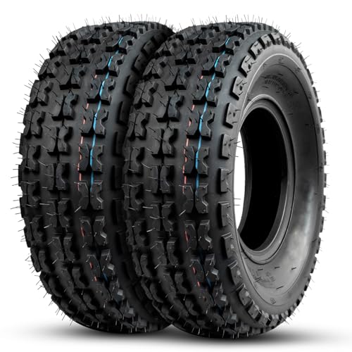 TRIPOWER 19x7-8 ATV UTV Tires 19x7x8 All-Terrain Quad Tire for Trail, Mud, and Sand,4 Ply Tubeless, Set of 2
