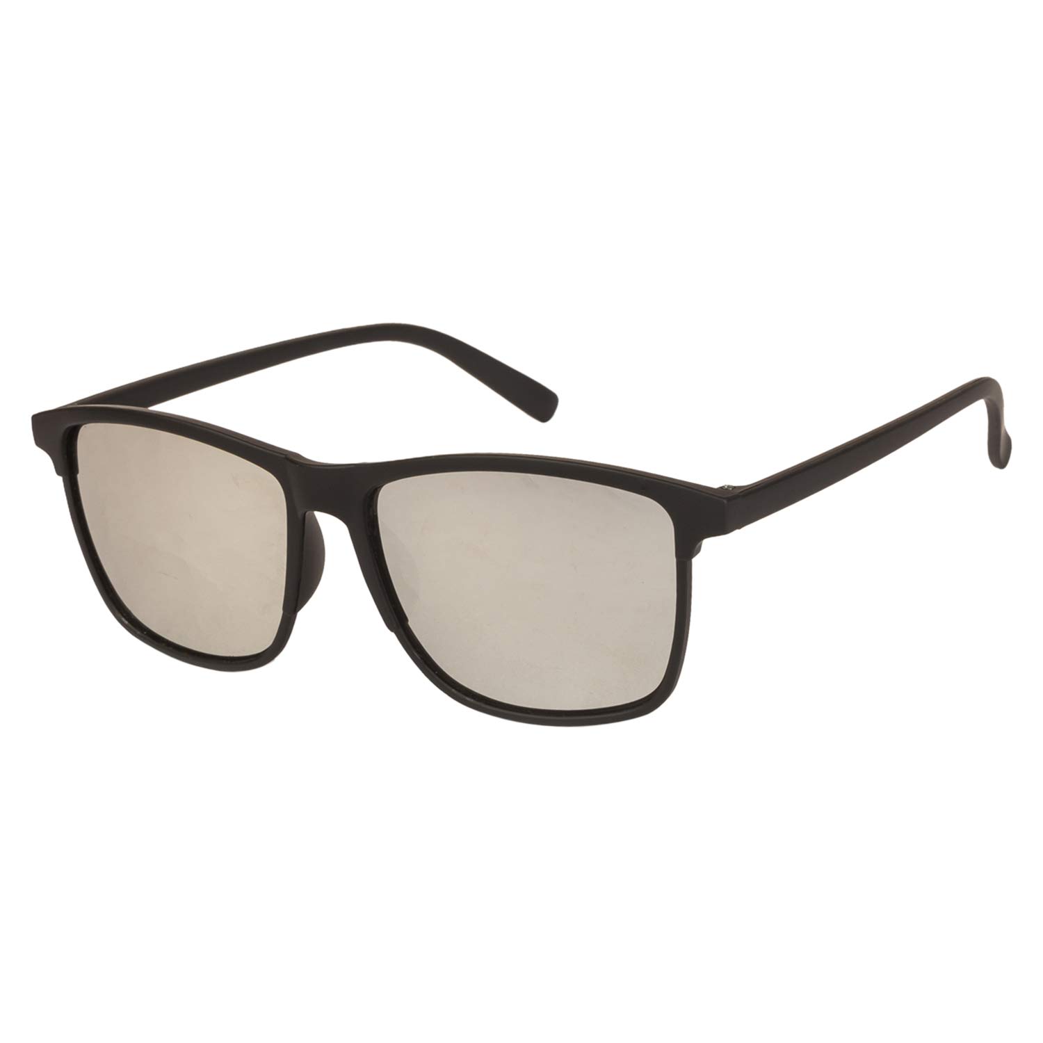 Besties Wayfarer Black-Silver UV Protection Sunglasses For Men & Women |MA-318-S6|