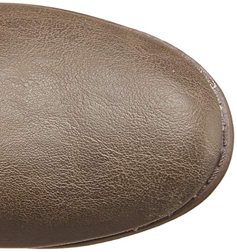 Brinley Co. Womens Wide Calf Over-The-Knee Inside Pocket Buckle Studded Boots Taupe, 11 Wide Calf Us #TOP4