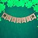 Tatuo St. Patrick's Day Banner Lucky Garland Shamrock Burlap Banner St. Patrick's Day Irish Themed Party Decorations (Color 5)