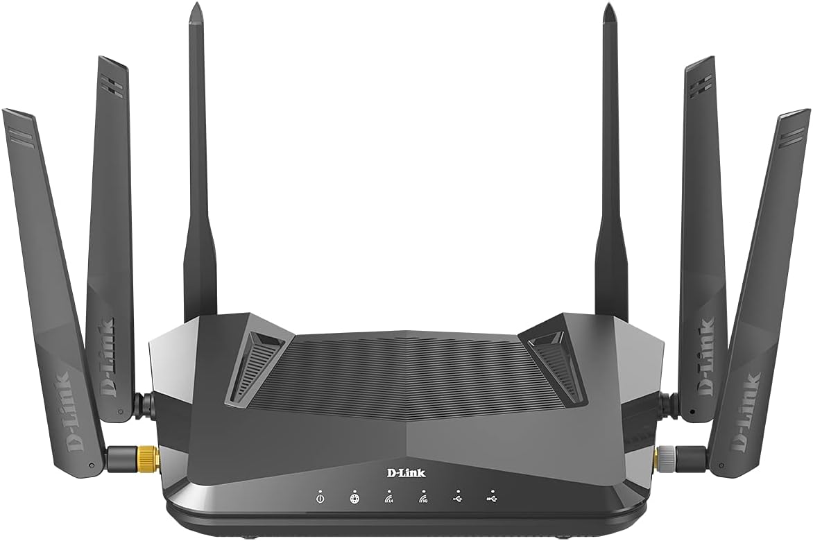 Best D-Link DIR-X5460 EXO AX5400 Wi-Fi 6 Router with Gigabit Ethernet Ports, MU-MIMO, Band Steering, 1024 QAM, OFDMA, WPA3, Firewall, Parental Controls and Speedtest. Works with Alexa/Gooogle Assistant. Discount D-Link DIR-X5460 EXO AX5400 Wi-Fi 6 Router with Gigabit Ethernet Ports, MU-MIMO, Band Steering, 1024 QAM, OFDMA, WPA3, Firewall, Parental Controls and Speedtest. Works with Alexa/Gooogle Assistant.