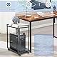 Whchiy PC Ständer, 2 Schicht Mobiler CPU Ständer Universal Computer Ständer mit Rollen für Schreibtisch (Groß)