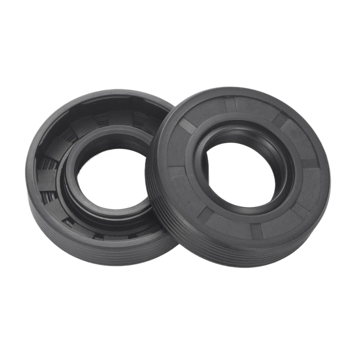 Nnjdtuj Black Tg4 Nitrile Rubber Skeleton Oil Seal, Id 105Mm Od 125Mm Thickness 12Mm, 5Pcs, 105X125x12mm