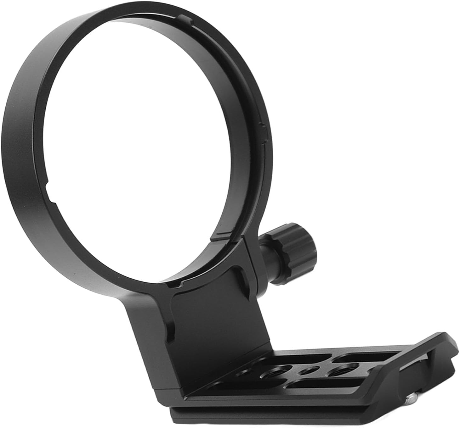 Lens Collar Tripod Mount Ring, Aluminum Alloy with 1 / 4in 3 / 8in Screw Hole, Quick Release 100mm Arca Compatible - Secure Balance Support, Durable CNC Machining, for Telephoto