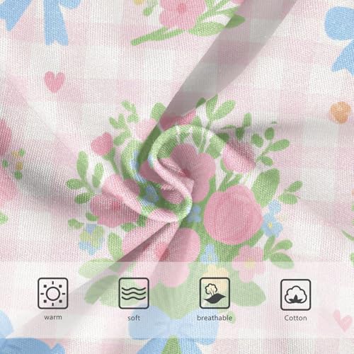 GuoChe Brief Panties Soft Panties Organic Underwear for Girls in Sizes 2T,3T, 4T, 5T, 6Y and 8Y3