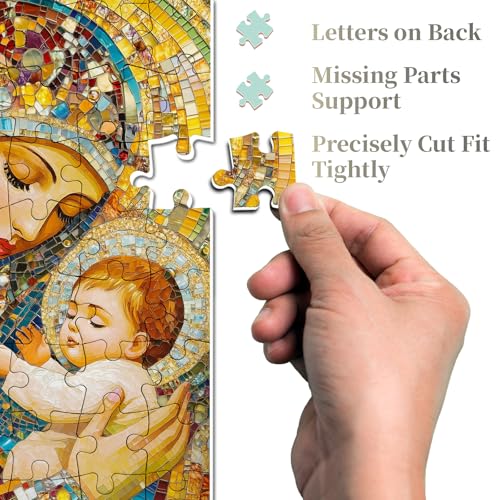 Puzzle Religioso Virgen Maria 16 anos miniatura 4