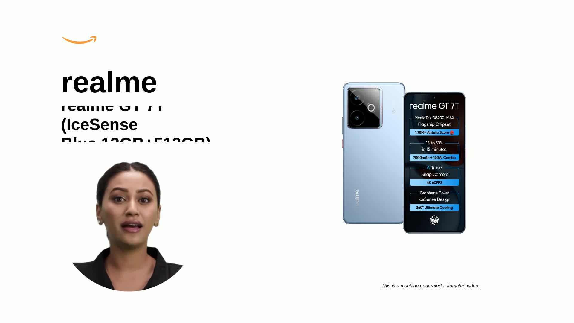 realme GT 7T (IceSense Blue, 12GB+512GB)