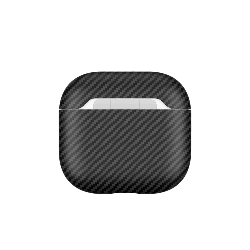 UnDePlus Airpods 4. Nesil ile uyumlu Kılıf 600D Karbon Fiber Yapılı Kulaklık Kılıfı 43