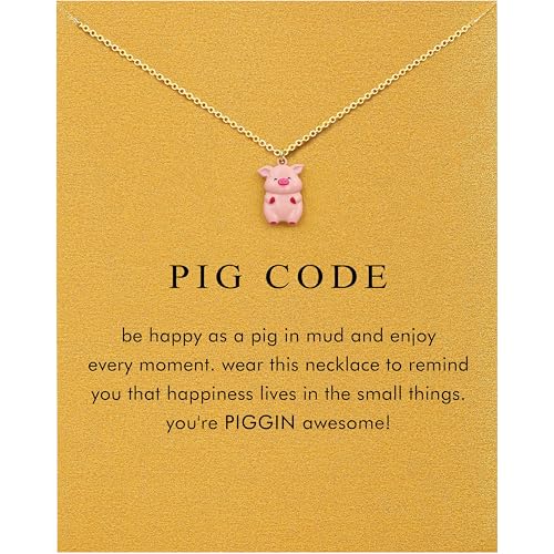 Baydurcan Friendship Anchor Compass Necklace Good Luck Elephant Pendant Chain Necklace with Message Card Gift Card