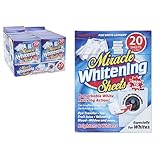 Ces draps assureront que vos vêtements blancs restent lumineux et propres. Il suffit d'ajouter un drap à votre lavage et de laisser la machine faire le reste.