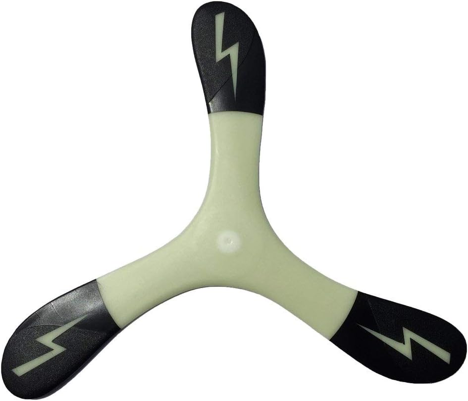 Glow in The Dark Lightning Boomerangs with Illustrated Instructions!