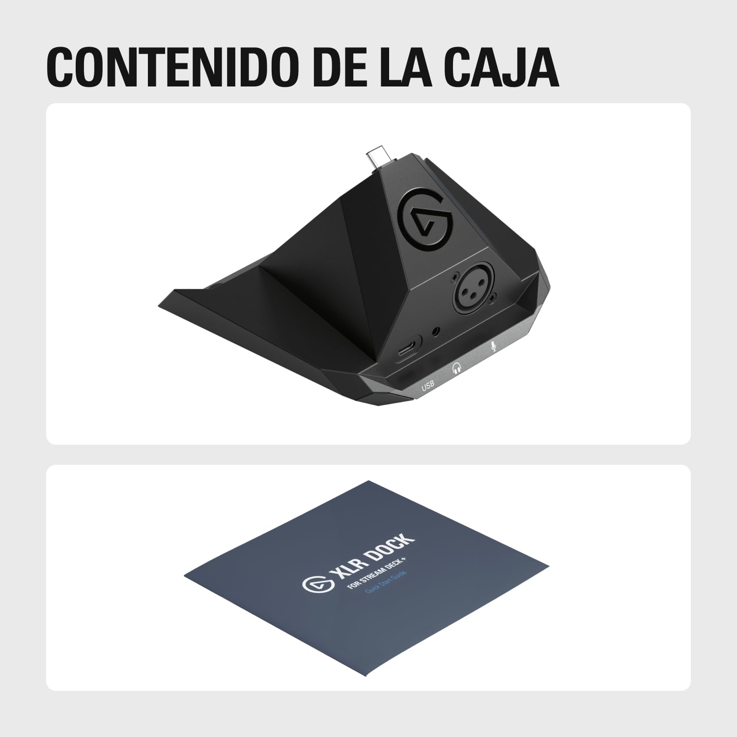 Elgato XLR Dock para Stream Deck +