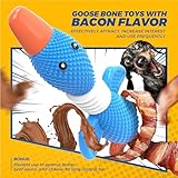 Vitscan verbesserte Nylon-Gänsehundespielzeuge für Aggressive Kauer, robuste Hundespielzeuge für große Hunde mittlerer Rasse, robuste Hundekauspielzeuge zum Zahnen。