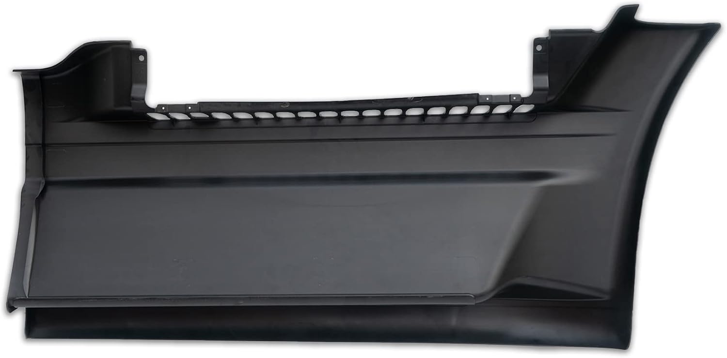 Kozak Front Fairing Step Panel Left Side Only (Driver Side) Compatible With Freightliner Cascadia 125 PLUS Logo, 2x22" Windshield Wipers, License Plate Frame and KOZAK Vest