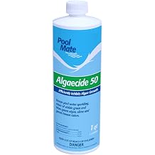 Pool Mate 1-Quart Premium Pool Algaecide 50, Made in USA