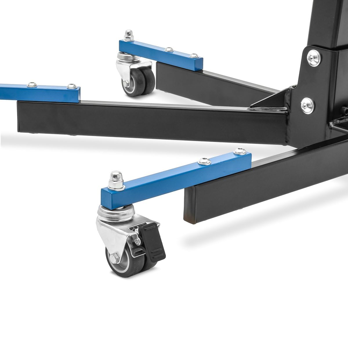 Caballete Moto Elevador Central EVO Azul sin Adaptador específico