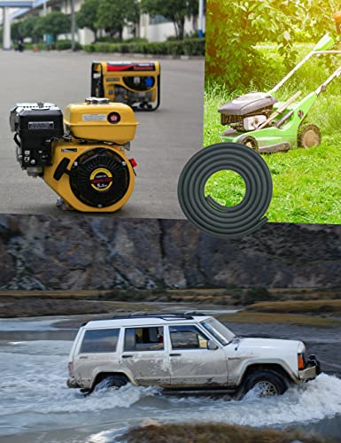 Image of YAMAKATO 10 Feet 5 /16 Inch ID Fuel Line Hose Rubber w / 20 Clamp