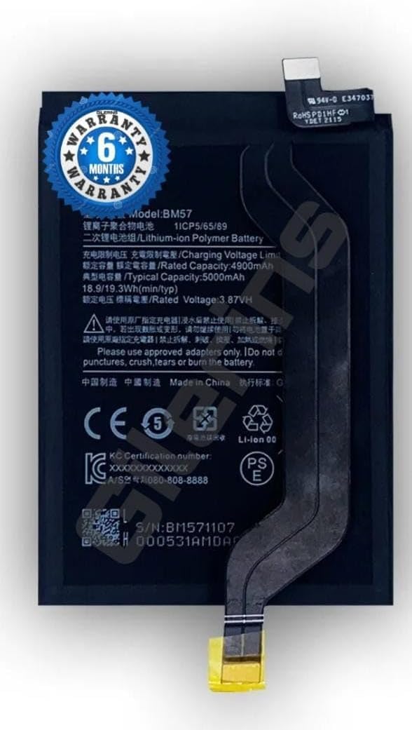 Original BM57 Battery for Redmi Note 10 Pro / 10 Pro Max Battery with 6 Month Warranty**** (SEP00796)