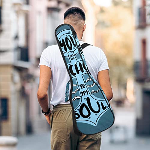 Sac à dos ukulélé concert finitions soignées ancre noire