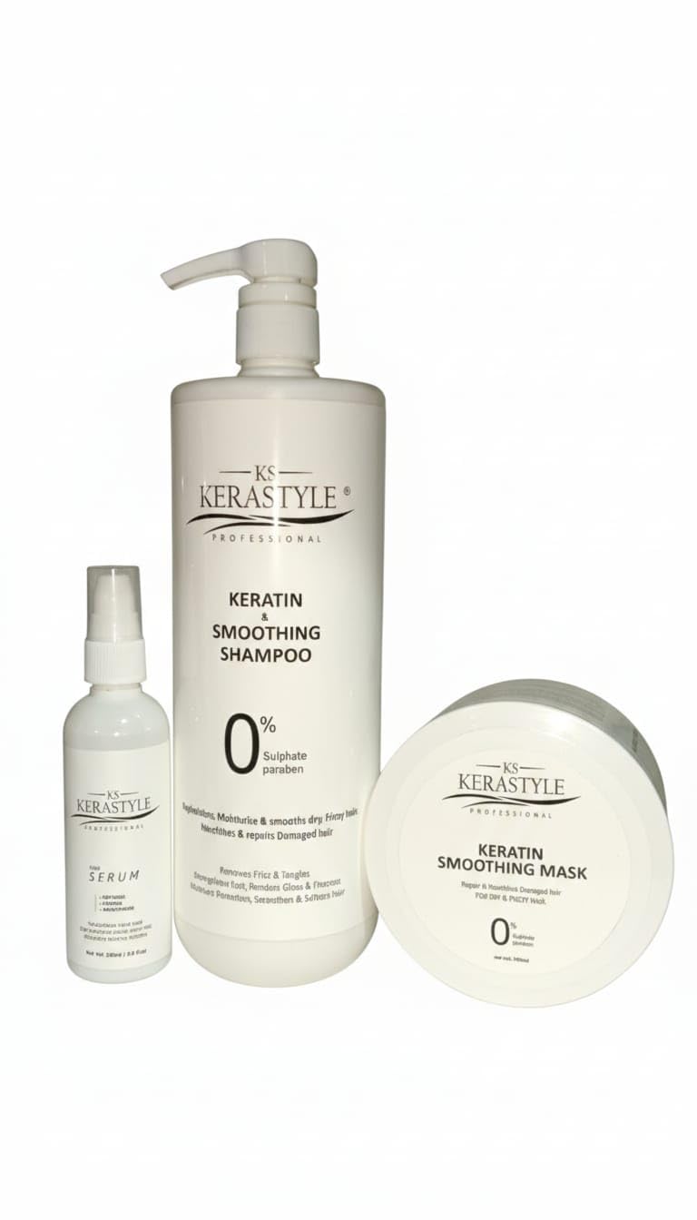 keratin smoothing shampoo, mask and serum combo 1000ml-image-33