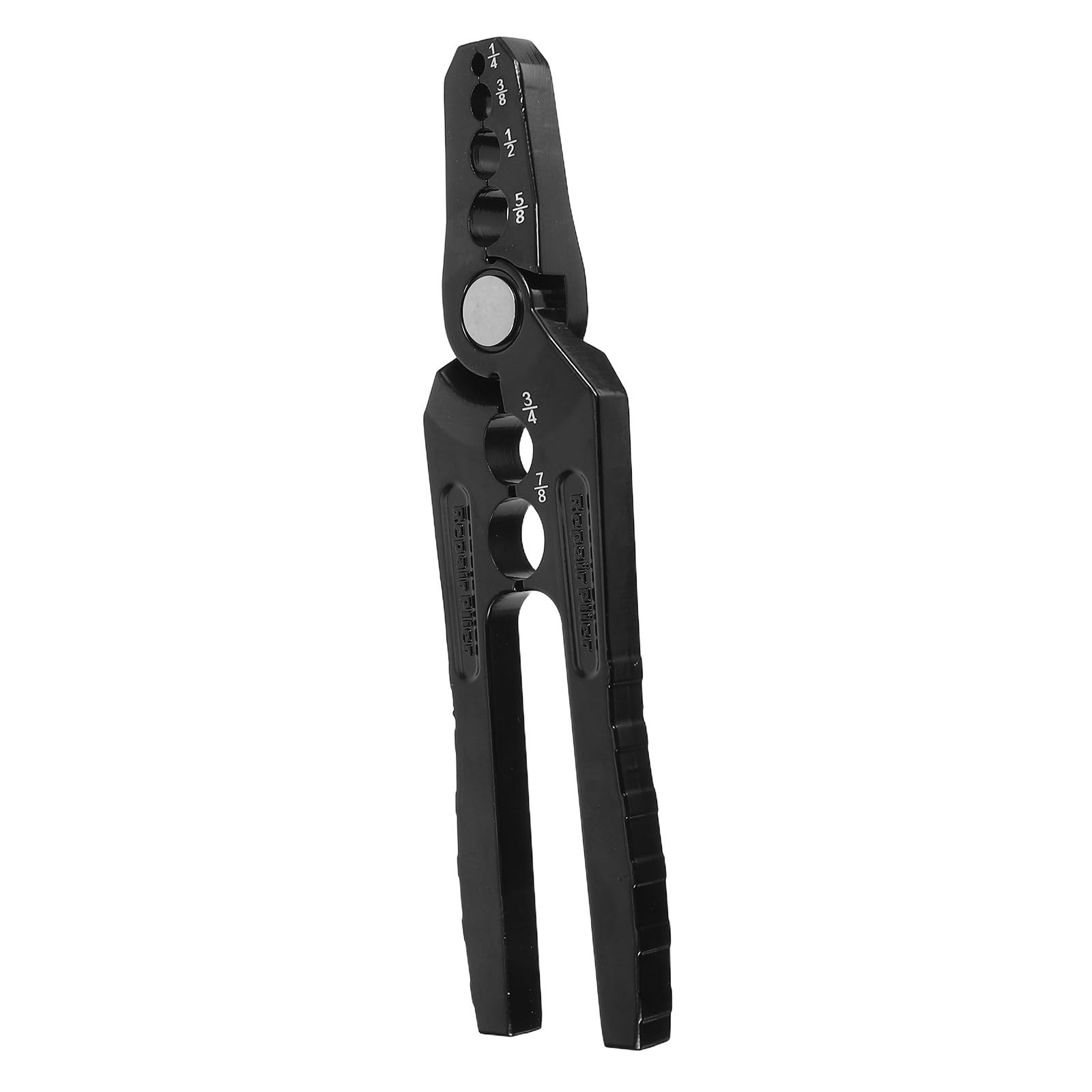 YARNOW Pince de Réparation Tubes Cuivre Manuelle, Arrondisseur Tubes Réfrigérant, Alliage Aluminium Robuste, Outil Portable Compact, Dépannage Climatisation et Réfrigération Automobile