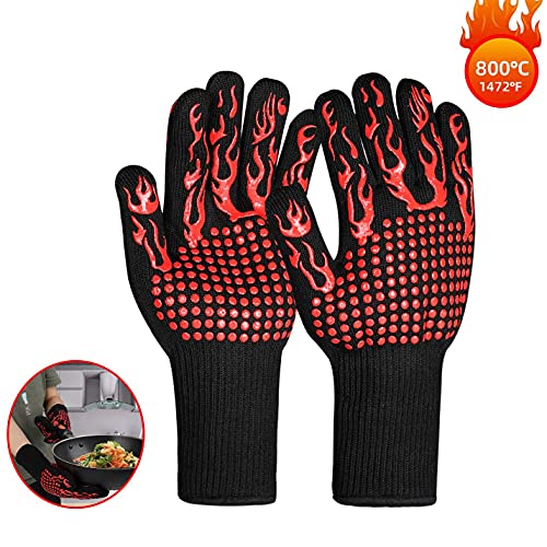 Gants en coton de qualité durable et anti-brûlures pour chef