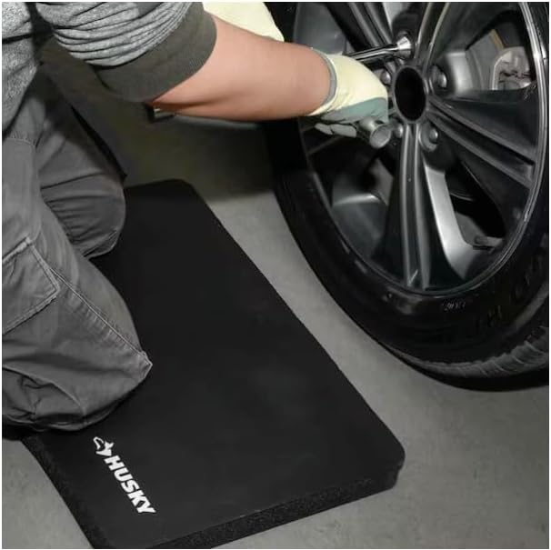 Soft Foam Kneeling Pad, Large, NBR Closed Cell Foam, Oil and Water Resistant, 22x15x1.5 Inch, for Indoor and Outdoor Use