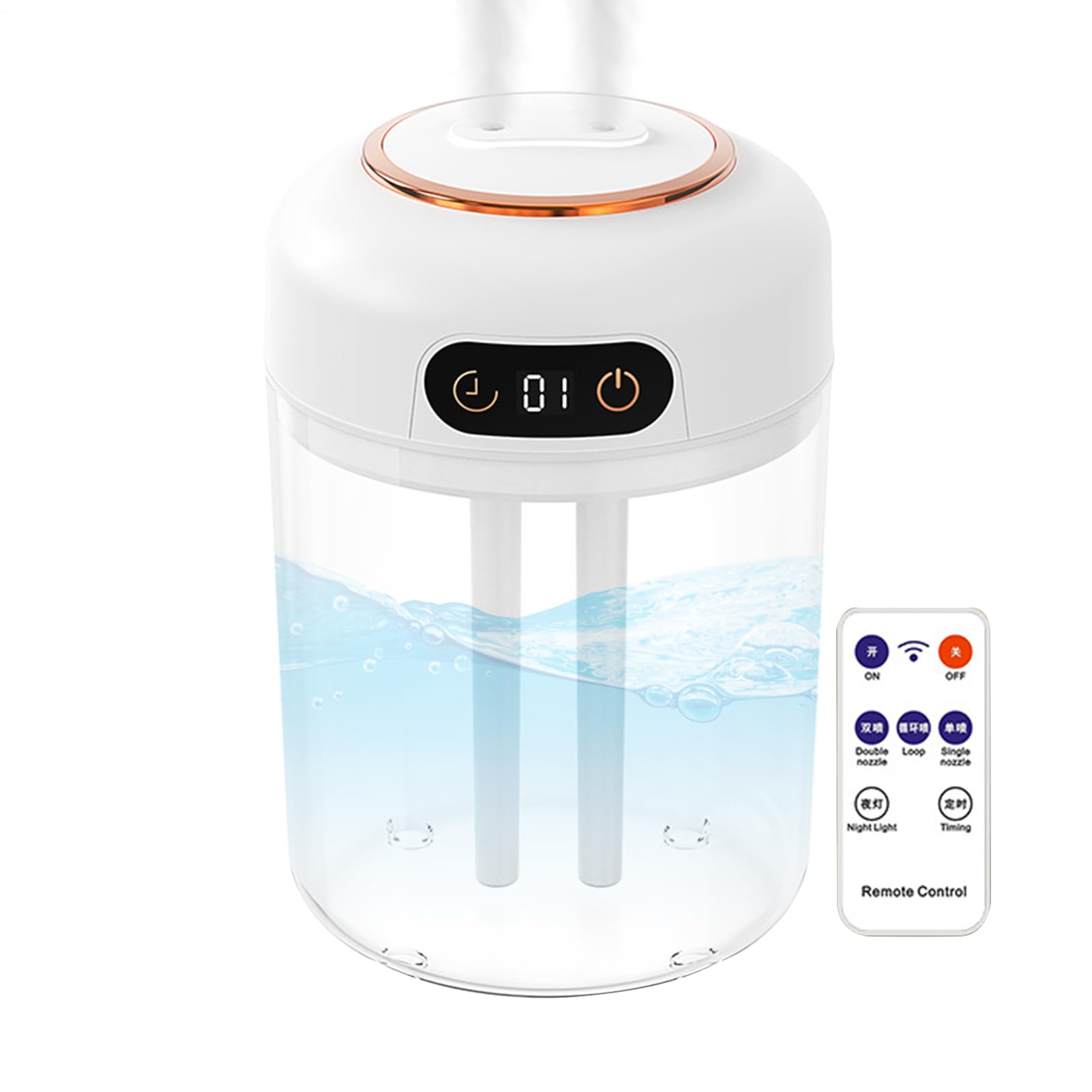 Humidificateur d'air silencieux pour studio de yoga et chambre à coucher