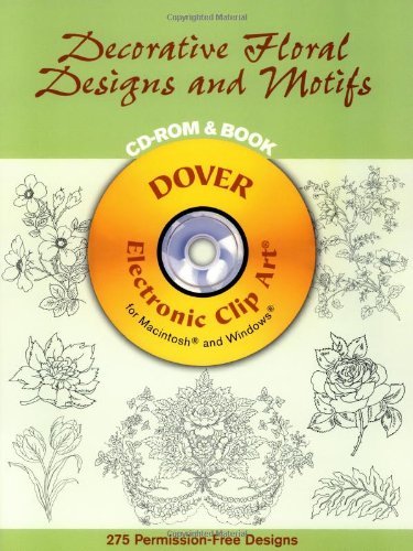 Motifs floraux décoratifs ornementaux et graphismes de fleurs pour projets créatifs de scrapbooking