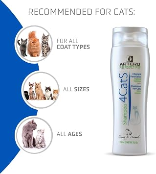 Artero 4Cats Cat Shampoo for All Breeds 10.1 fl oz (300 ml)