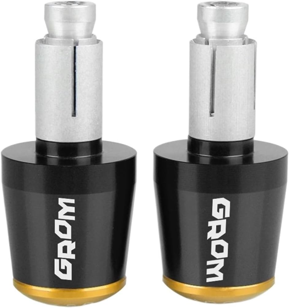 Bar Ends Compatible with Hon Da GROM MSX125 MSX 125 2014-2017 2015 2016 Motorcycle Handlebar Hand Grips Handle Bar End Cap