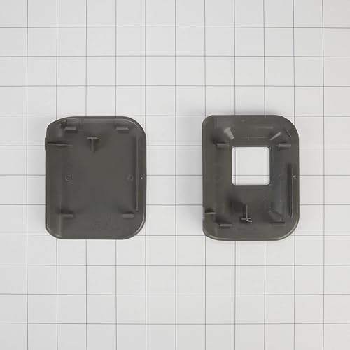 Miniatura 2 de Whirlpool W10895250 Dryer Door Reversal Kit - Chrome Shadow