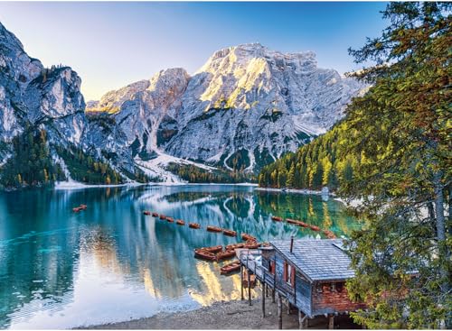 Anatolian Puzzle -Lago Di Braies 4000 Piece Jigsaw Puzzle # 5205