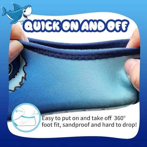 Image of Kids Water Shoes Girls Boys Outdoor Quick Dry Barefoot Aqua Socks for Toddler Sport Beach Swim Surf