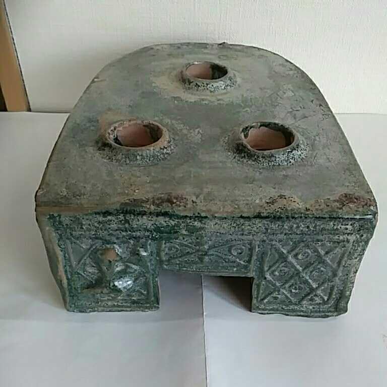 Amazon.co.jp: 中国古代漢緑釉副葬品かまど 303 : ホーム＆キッチン