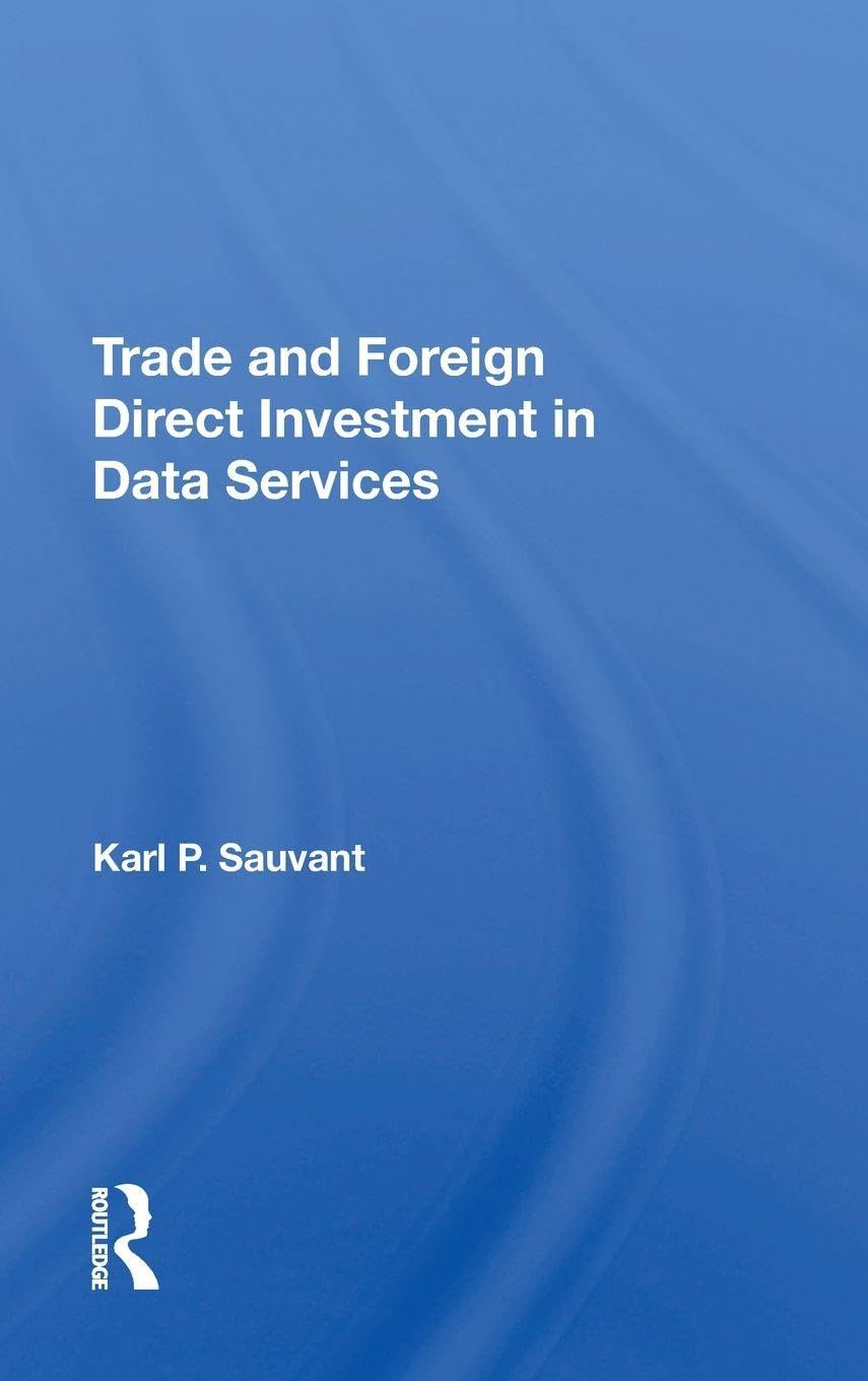 Buy Trade and Foreign Direct Investment in Data Services — BookShops.in