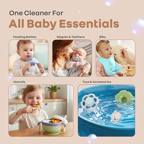 Image of R for Rabbit Hygocare 1000 ml Baby Liquid Cleanser for Washing Toys|Nipples Powered by Bio Enzymes Residue Free Anti Bacterial