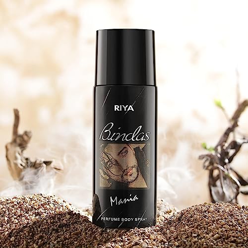 Image of Riya Bindass and Born Rich Deodorant, Combo of 2 For Men - 150 ml Each